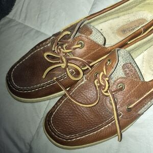 Sperry Brown Leather Loafers